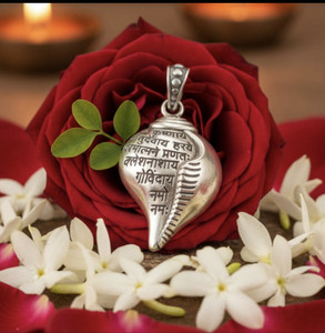 Divine rudras Hindu Mantra Pendent Sterling Silver Alloy Pendant Set