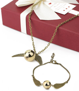 YELLOW CHIMES Metal Gold-plated Gold Jewellery Set
