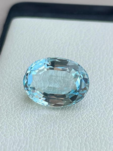 Ceylonmine01 Aquamarine Stone 6.75 carat Natural High - Quality Astrological Certified Aquamarine Stone