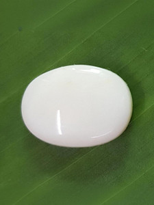 Chopra Gems 7.00 ratti 100% Original Effective White Opal Loose Gemstone Astrological Opal Stone Pendant