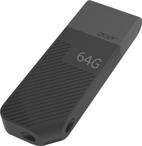 Acer UP200 64 GB Pen Drive Compatible with Desktop Computer, Laptop, Television USB 2.0 Plastic Case