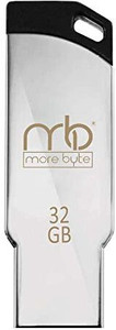 MOREBYTE 32GB USB 2.0 PENDRIVE mb-fb1022 32 GB Pen Drive Compatible with Desktop Computer, Laptop, Television, Audio Player USB 2.0 Metal Case
