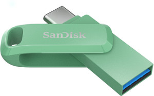 SanDisk SDDDC3-064G-I46GPD 64 GB OTG Drive Compatible with Desktop Computer, Laptop, Mobile USB 3.2 Plastic Case