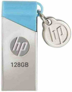 HP v215b 128 GB Pen Drive Compatible with Mobile, Laptop, Desktop Computer, Audio Player, Gaming Console, Television USB 2.0 Metal Case