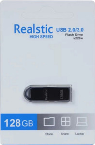 Realstic v220w 128GB USB Flash Drive - Image 2