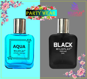 Wildplay Aqua & Black Combo 2 Perfume  -  60 ml