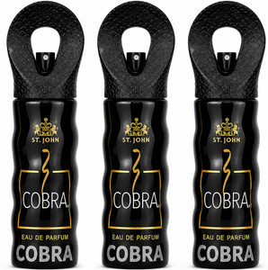 ST-JOHN Cobra Perfume 30ml (Pack of 3) Eau de Parfum - 90 ml