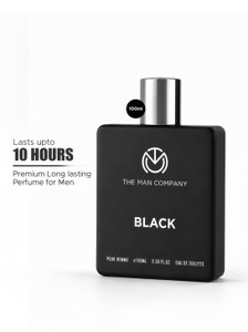THE MAN COMPANY Black EDT Premium Long Lasting Perfume for men Eau de Toilette - 100 ml