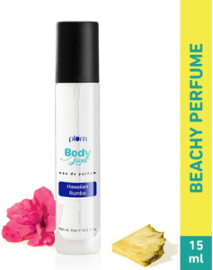 प्लम BodyLovin' Hawaiian Rumba | Long Lasting Beachy Fragrance | Luxury Perfume | Eau de Parfum  -  15 ml