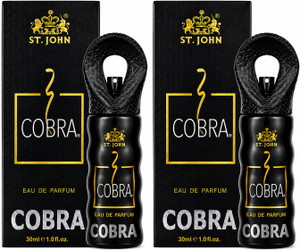 ST-JOHN Cobra Perfume Long Lasting 30 ml Each Eau de Parfum - 60 ml