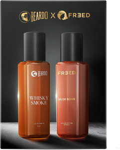 BEARDO Whisky Smoke & Freed Musk Bomb Perfume | Strong & Long Lasting Fresh Fragrance Perfume  -  40 ml