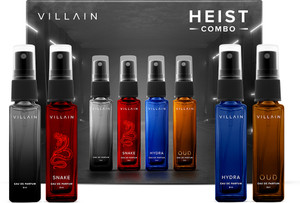 VILLAIN Heist Combo - 4 x 8ml | Premium Perfume Gift Set| Long La... more