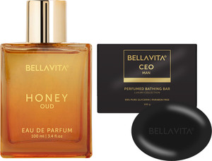 BELLAVITA CEO Man Bath Soap + Honey Oud Eau De Parfum 100 ml - Image 6