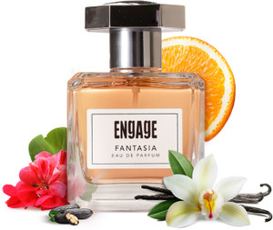Engage Fantasia Perfume, Long Lasting, Floral & Spicy,For Special Occasions,Tester Free Eau de Parfum  -  100 ml