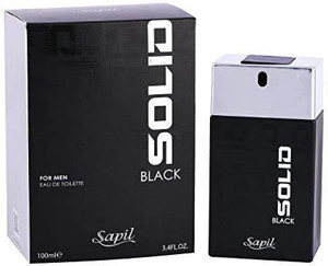 Buy Sapil SOLID BLACK FOR MEN Eau de Toilette 100 ml Online In India 