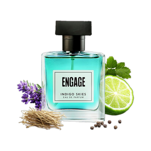 Engage Indigo Skies Aqua Bergamot Eau de Parfum - 100 ml - Image 6