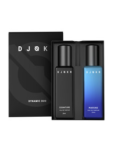 DJOKR Perfume Combo for Men (2 x 20ml) Marine & Signature | Long-Lasting Fragrance Perfume  -  40 ml