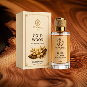 FYXORIA Gold Wood Luxury Bloom Perfume 50ml - Image 6