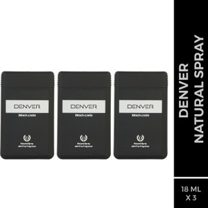 Buy DENVER Pocket Perfume (18 ml x 3) Eau de Parfum 54 ml  Online In India