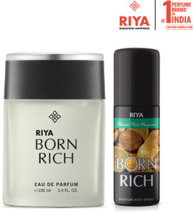 Buy RIYA Born Rich Perfume 100 ML Born Rich Deo 40 ML Pack of