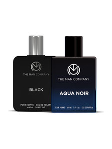 THE MAN COMPANY Aqua Noir + Black EDT Perfume Twin Set (50ml + 50ml) - Image 6
