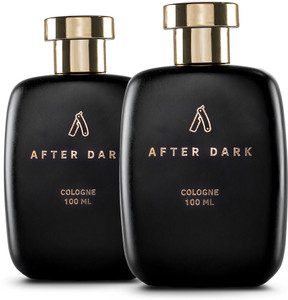 USTRAA After Dark Cologne - 100 ml x 2 | Ideal for night occasions | Long-lasting Perfume  -  200 ml