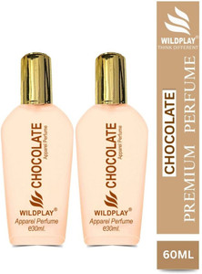 Wildplay Chocolate Perfume 30ml x 2 | Premium Sweet Fragrance Combo Pack Perfume - 60 ml