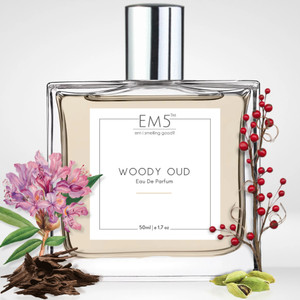 Buy Em5 Woody Oud EDP Perfume for Men and Women Strong and Long