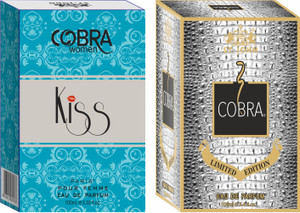 ST-JOHN Cobra Kiss 100ML & Cobra Limited Edition 100ML Long Lasting Perfume Eau de Parfum  -  200 ml