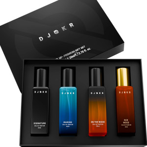 DJOKR Perfume Gift Set Pack of 4x20 ML , Premium Luxury Long Lasting Fragrance Eau de Parfum - 80 ml