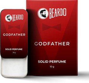 BEARDO Godfather Solid Wax Perfume | Easy to use | Finest Wax Perfume  -  10 ml