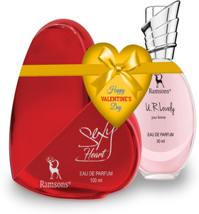 RAMSONS U R Lovely and Sexy Heart Gifting Combo - Eau de Parfum (For Women) Eau de Parfum  -  130 ml