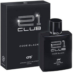 CFS 21 Club Code Black Apparel Perfume Spray Eau de Parfum  -  100 ml