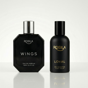 ROSILA Wings 100ml & Loyal 30ml Perfume-Premium & Long Lasting Scent Combo of 2 Eau de Parfum - 130 ml