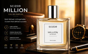 Scizor MILLION Eau de Parfum for Men 50ml - Image 6