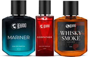 बियर्डो Marine EDP, GodFather & Whiskey Smoke ( Set of 3) Eau de Parfum  -  150 ml