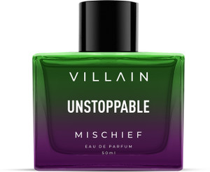 VILLAIN Unstoppable Mischief Luxury Premium Long Lasting Fragrance Eau de Parfum  -  50 ml