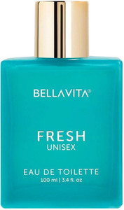 BELLAVITA Fresh Eau De Toilette Unisex Perfume with Bergamot, Orris Lavender & Ylang Ylang Perfume  -  100 ml