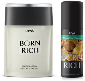 RIYA Born Rich Perfume 100 ML & Born Rich Deo 40 ML For Men Eau de Parfum  -  140 ml