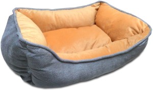 Lal Pet Products PremiumQuality Velvet Luxury Washable DOG Sofa For All Season Sleeping CatPuppy XS Pet Bed