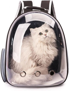Abgrow Black, Transparent Car Pet Carrier Price in India Buy