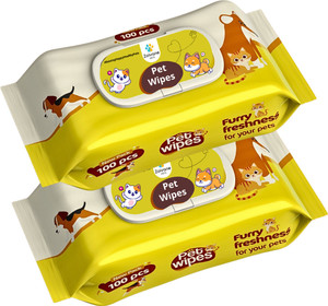 Zoivane Pet Ear Eye Wipes Pack of 200 - Image 3