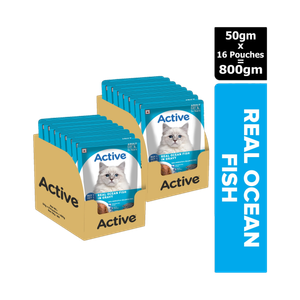 Active Ocean Fish Wet Cat Food 0.8 kg 50 g - Image 6