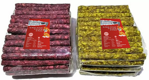 Bones UP Dog Chew Chicken & Mutton Stick 2 x (450 gm) - 900 gram Pack, Sticks for Dogs Chicken, Mutton Dog Chew