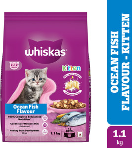 Whiskas (2-12 Months) Fish 1.1 kg Dry Young Kitten Food