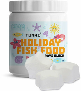 TUNAI Holiday Fish Food (4 Dots) 15 DAYS BLOCK kg Dry Adult