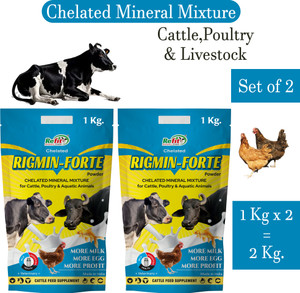 Refit Fort Powder REFIT ANIMAL CARE Chelated Mineral Mixture Powder For Cow, Cattle, Goat ...
