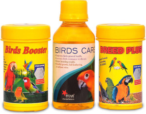 TUNAI StarFarms Breed Plus,Booster & Birds Care Health Supplements Pack of 3 Pet Health Supplements