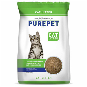 Purepet Lavender Fragrance Cat Litter 10kg - Image 6