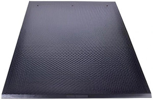 HAKEX Feeding Mat, BPA Free, Easy Clean, Dishwasher Safe, Waterproof Cow Pet Mat